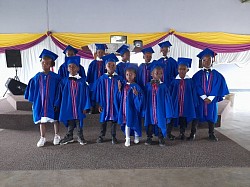 Our 2021 Precious Stones Pre-School graduating class.